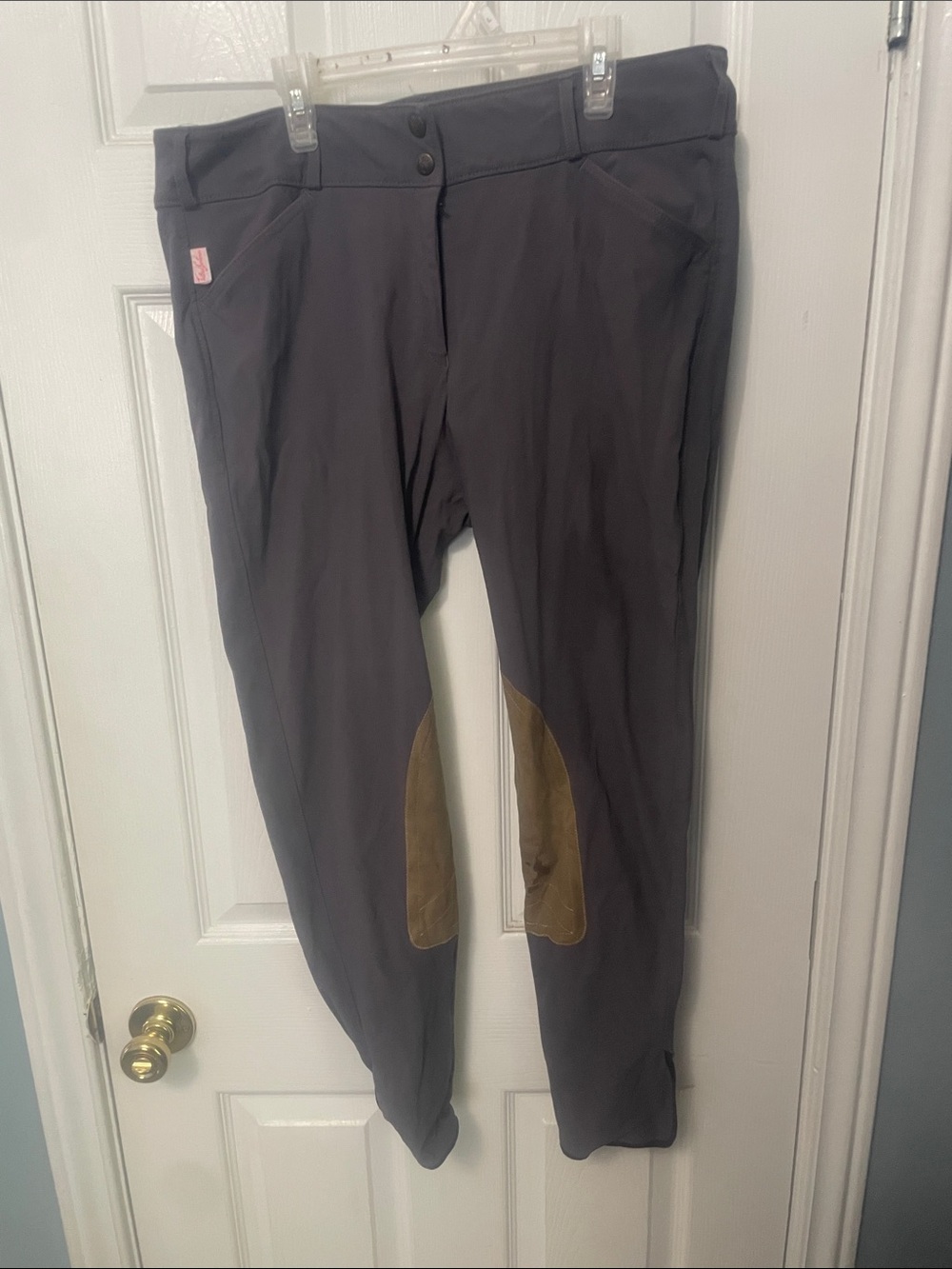 Tailored Sportsman  Riding Breeches with Brown Knee Patches
